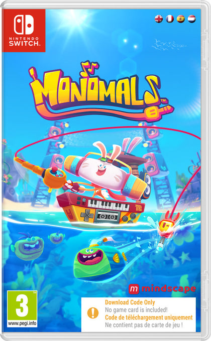 Monomals - Nintendo Switch - Code In A Box - Video Games by Mindscape The Chelsea Gamer