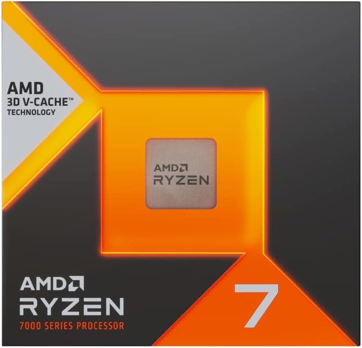 AMD Ryzen 7 - 7800X3D with Radeon Graphics - 8 Core AM5 Processor - Core Components by AMD The Chelsea Gamer