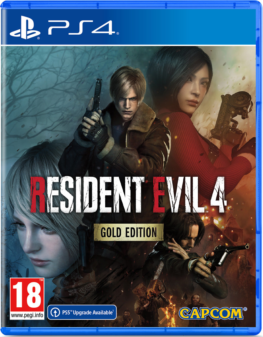 Resident Evil 4 Remake Gold Edition - PlayStation 4 - Video Games by Capcom The Chelsea Gamer