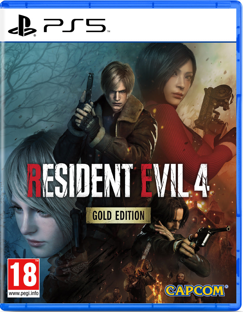 Resident Evil 4 Remake Gold Edition - PlayStation 5 - Video Games by Capcom The Chelsea Gamer