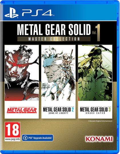 Metal Gear Solid: Master Collection Vol. 1 - PlayStation 4 - Video Games by Konami The Chelsea Gamer