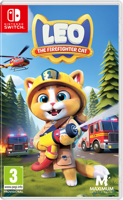 Leo the Firefighter Cat - Nintendo Switch - Video Games by Maximum Games Ltd (UK Stock Account) The Chelsea Gamer