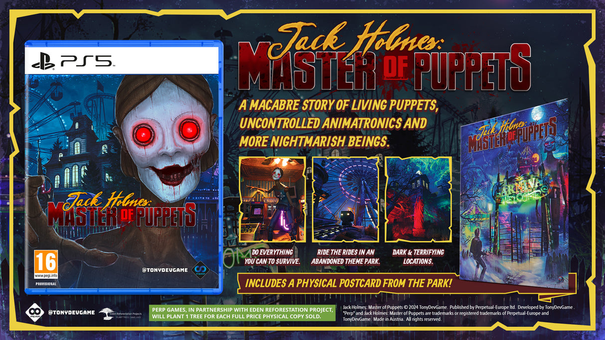 Jack Holmes: Master of Puppets - PlayStation 5 - Video Games by Perpetual Europe The Chelsea Gamer