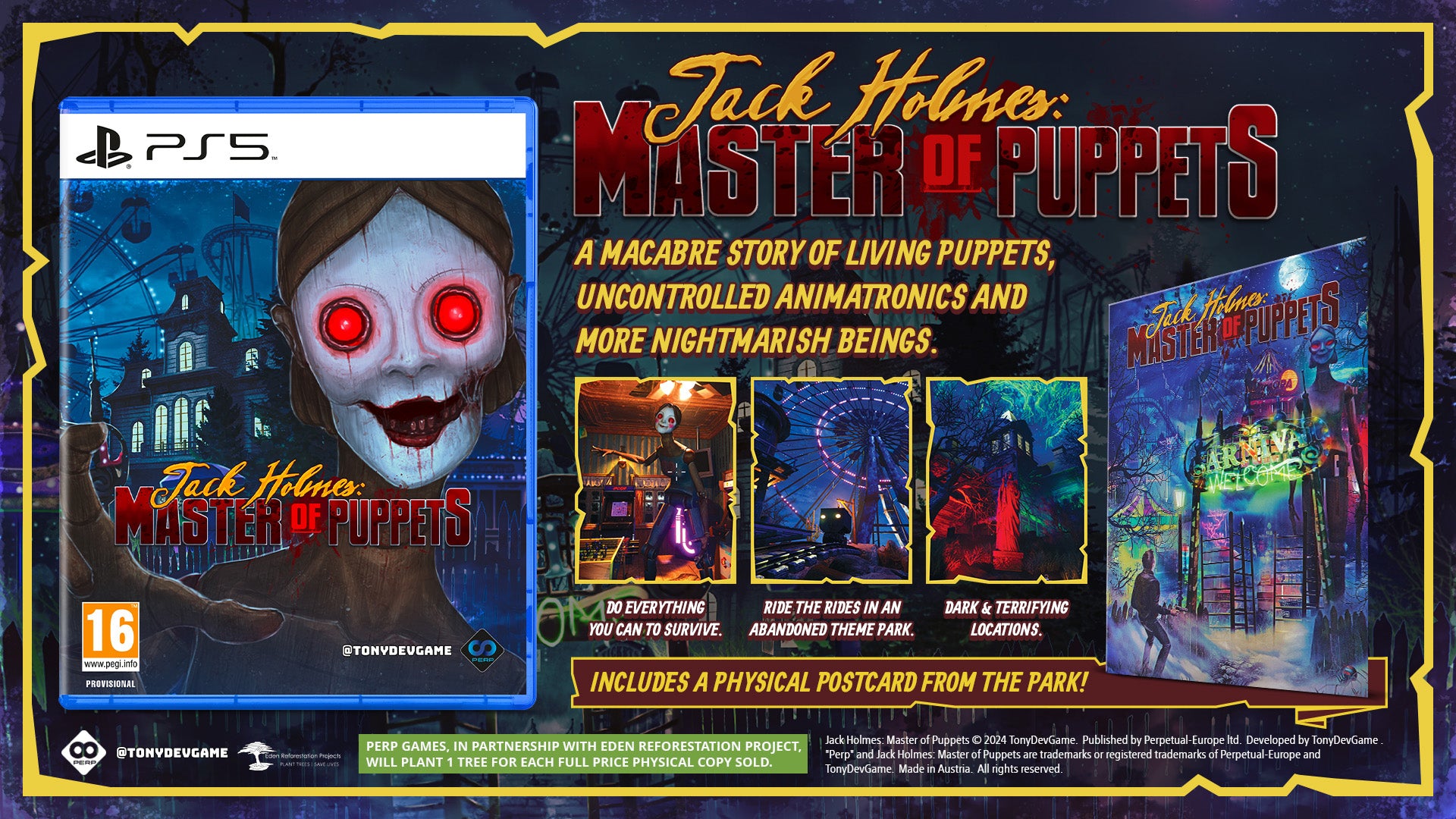 Jack Holmes: Master of Puppets - PlayStation 5 - Video Games by Perpetual Europe The Chelsea Gamer