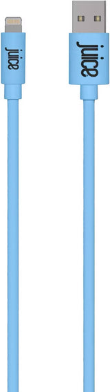Juice ECO Apple Lightning Charging Cable 2m - Aqua - Cables by Juice The Chelsea Gamer