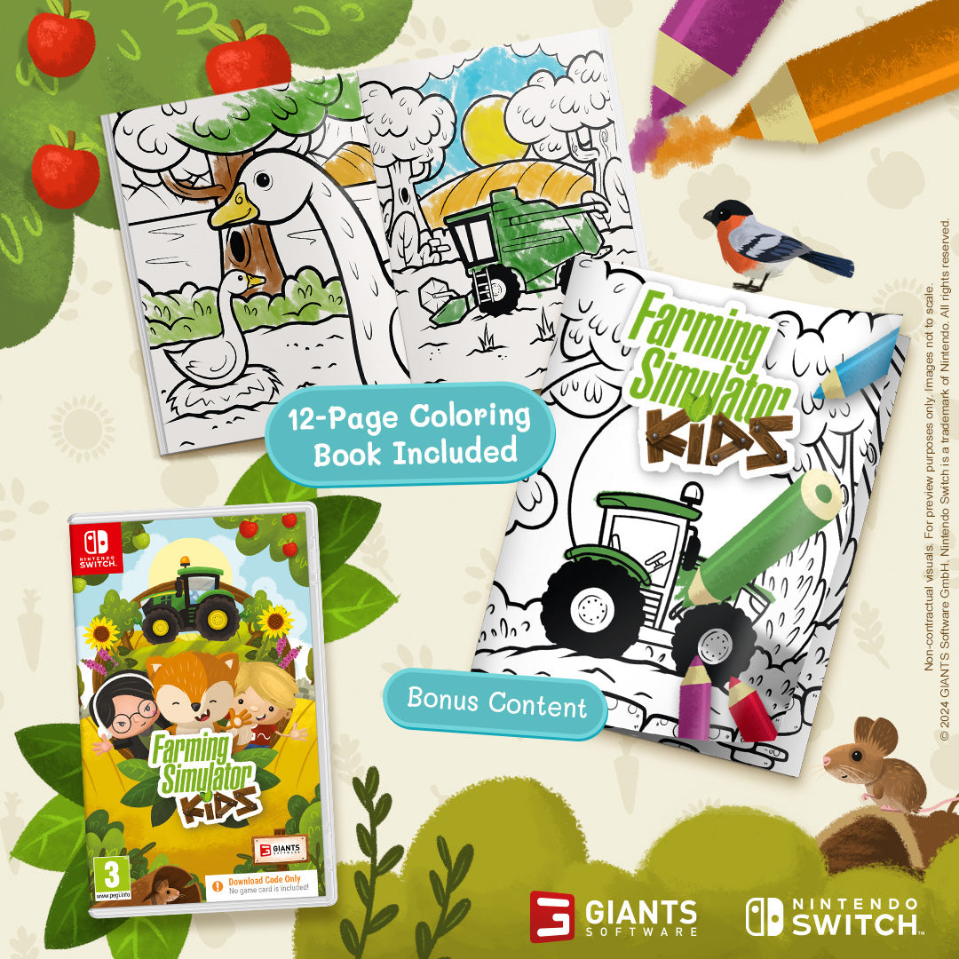 Farming Simulator KIDS - Nintendo Switch - Code In A Box - Video Games by U&I The Chelsea Gamer