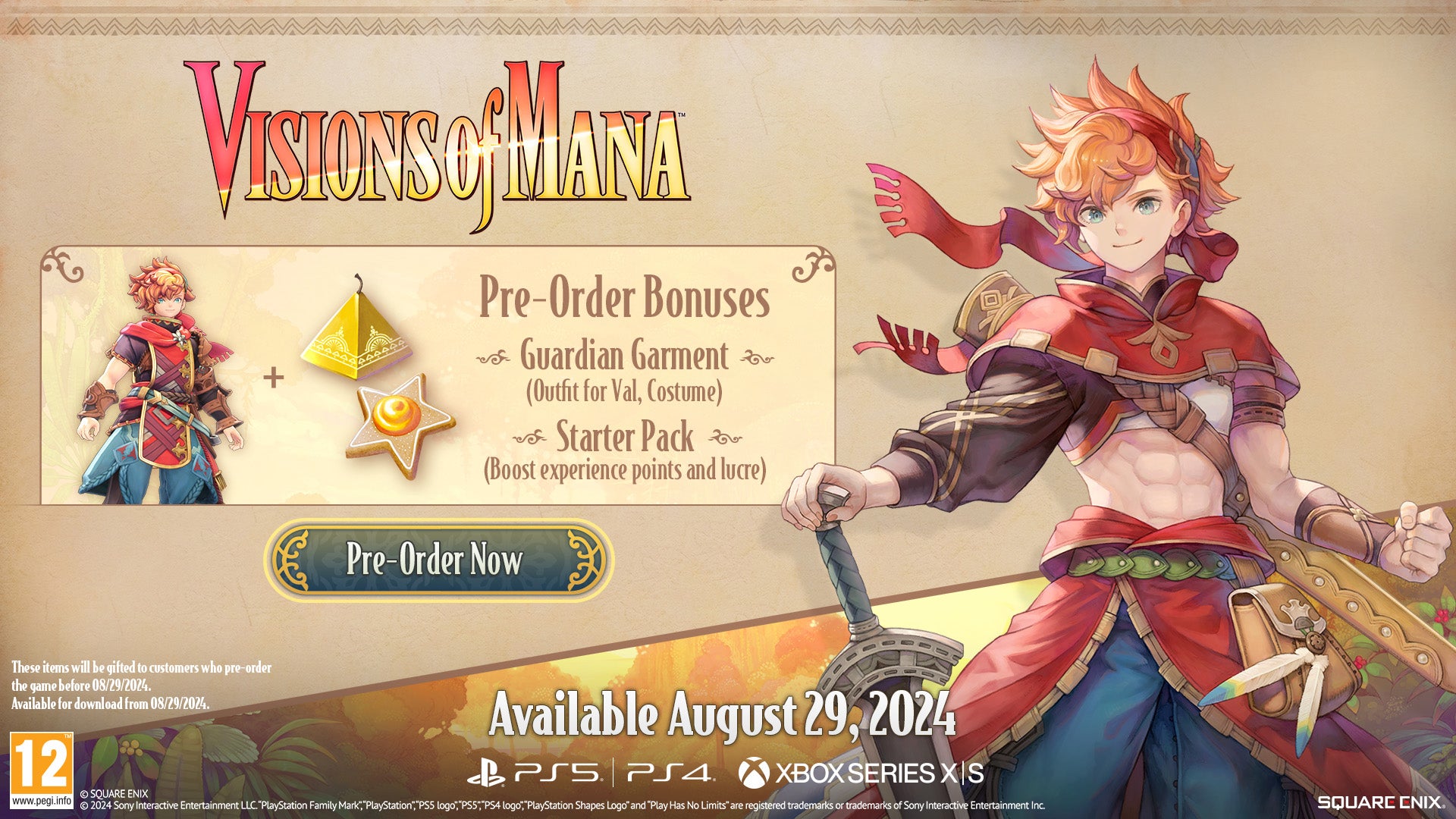 Visions of Mana - PlayStation 4 - Video Games by Square Enix The Chelsea Gamer