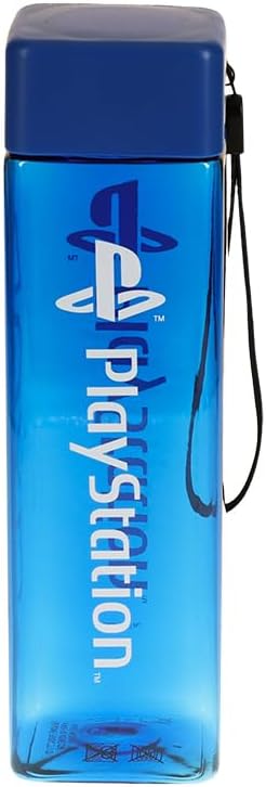 PlayStation Plastic Water Bottle - 500ml - Paladone - Merchandise by Paladone The Chelsea Gamer