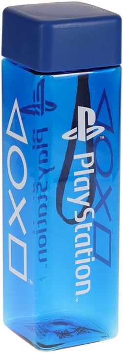 PlayStation Plastic Water Bottle - 500ml - Paladone - Merchandise by Paladone The Chelsea Gamer