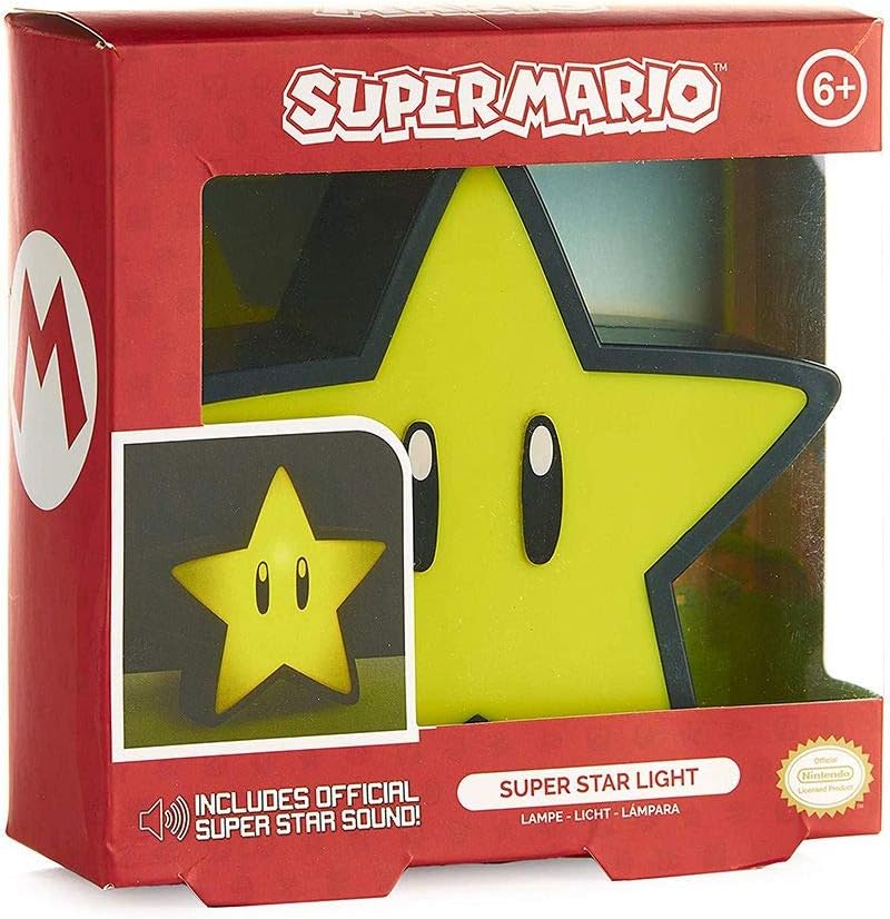 Mario Super Star Light - Paladone - Lighting by Paladone The Chelsea Gamer