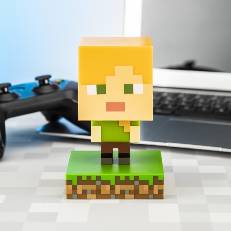 Minecraft Alex Icon Light V2 - Paladone - Lighting by Paladone The Chelsea Gamer