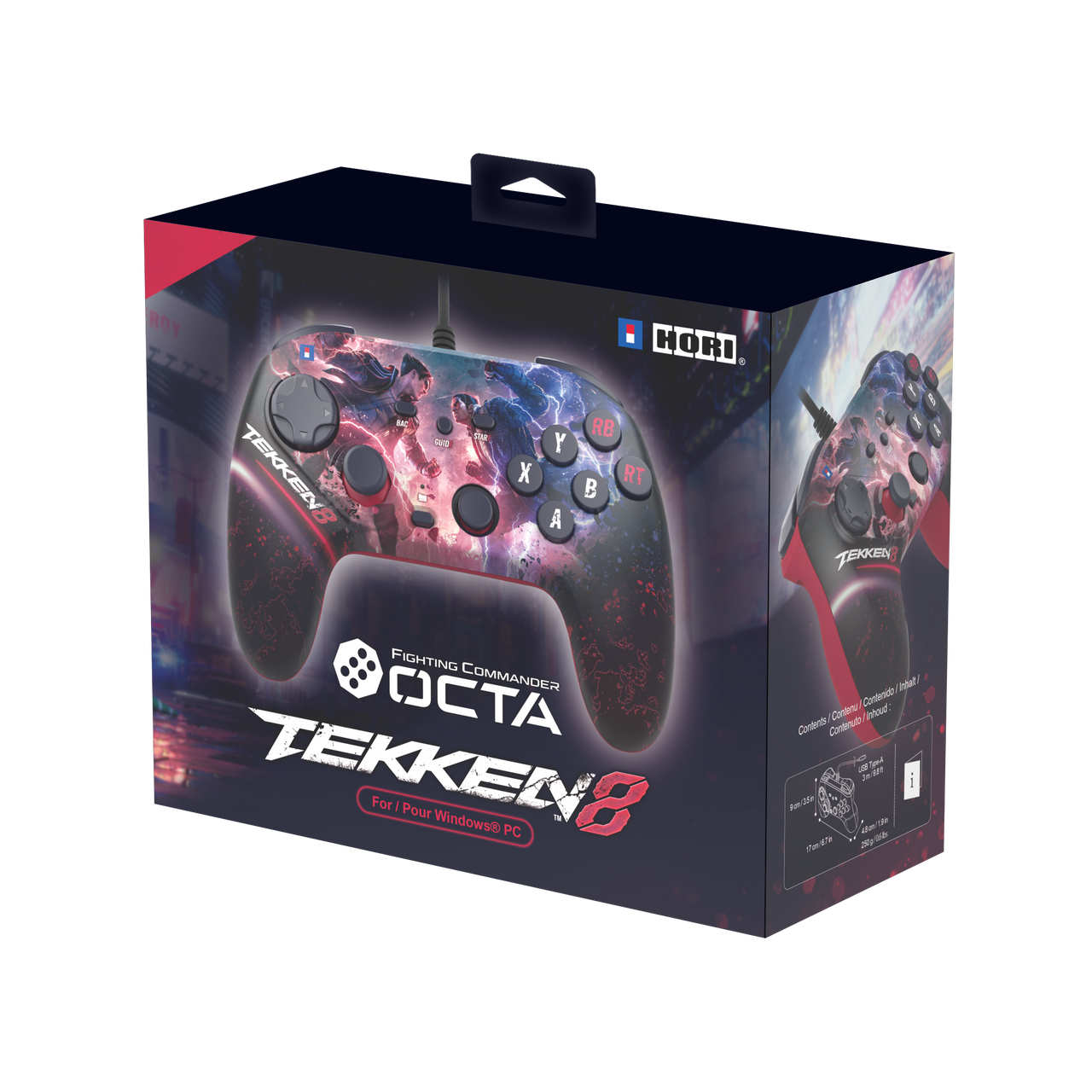 Hori - Fighting Commander OCTA (TEKKEN 8 Edition) for PC - Console Accessories by HORI The Chelsea Gamer
