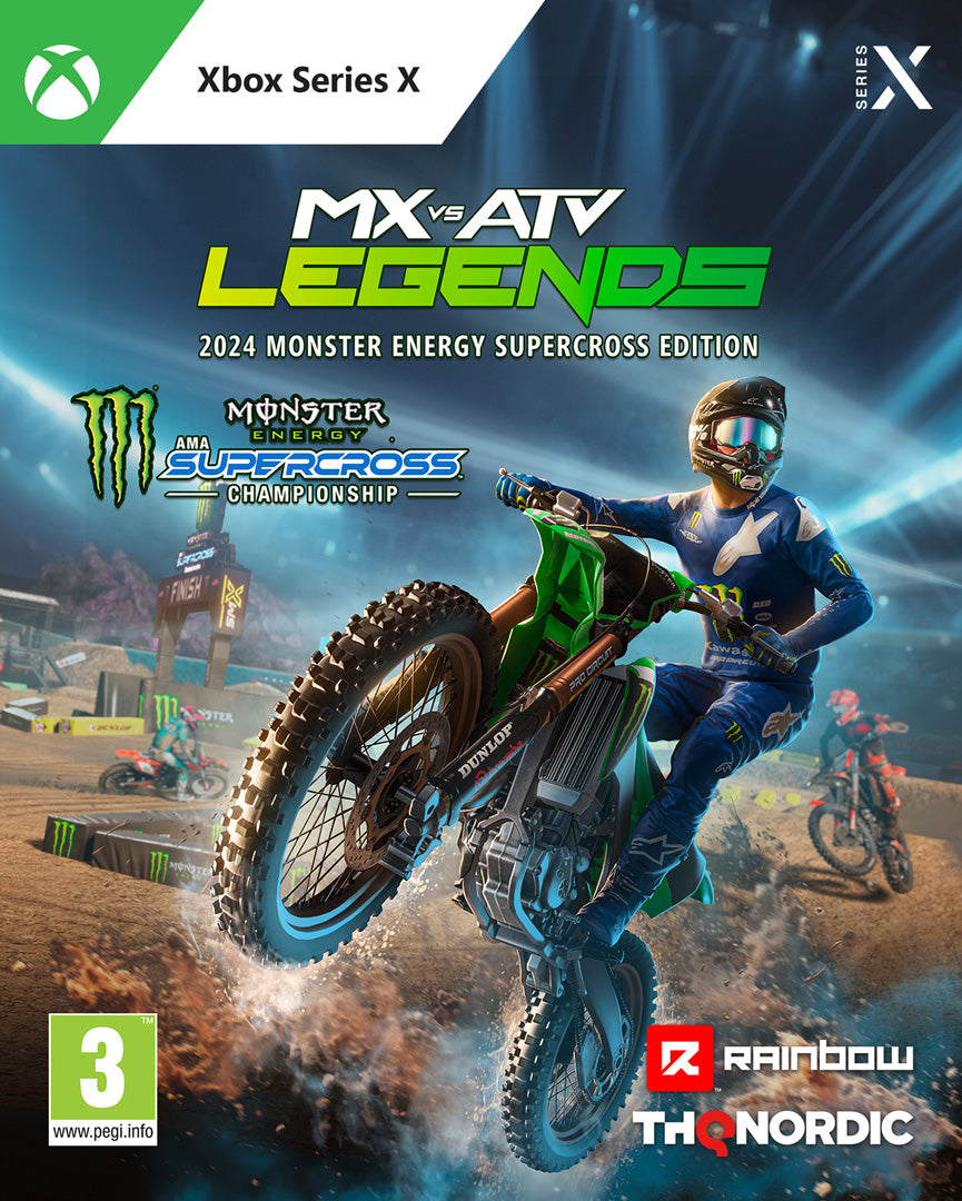MX vs ATV Legends - 2024 Monster Energy Supercross Edition - Xbox Series X - Video Games by Nordic Games The Chelsea Gamer