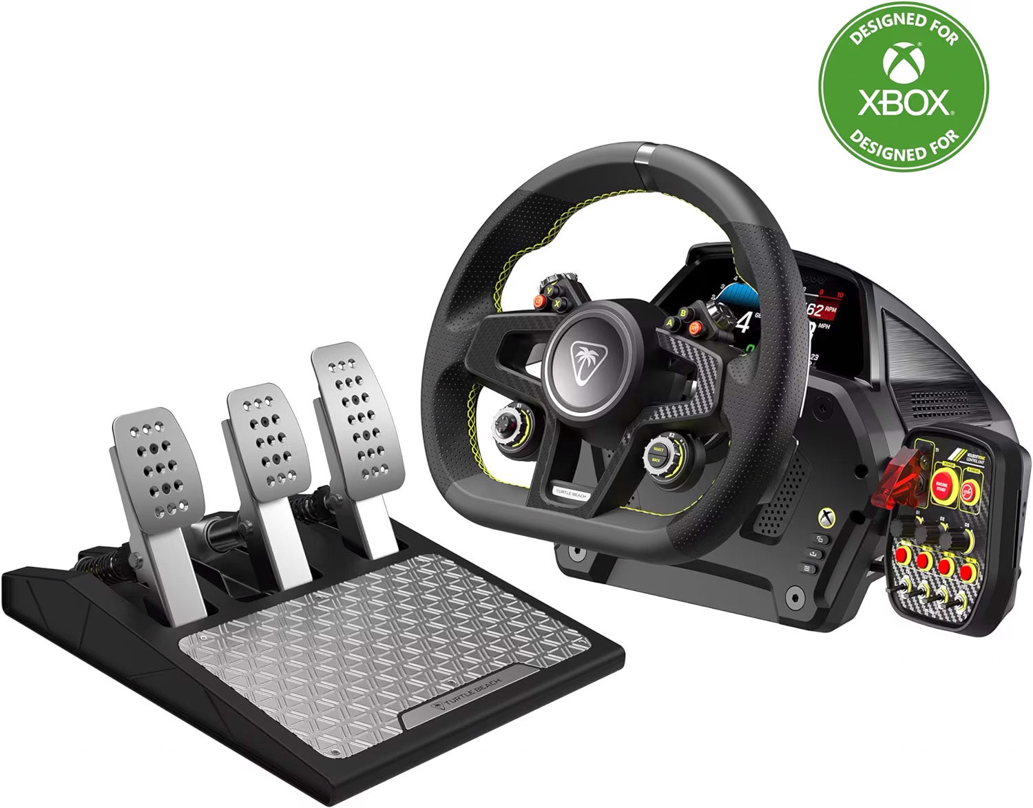Turtle Beach - VelocityOne™ Race Wheel & Pedal System - Console Accessories by Turtle Beach The Chelsea Gamer