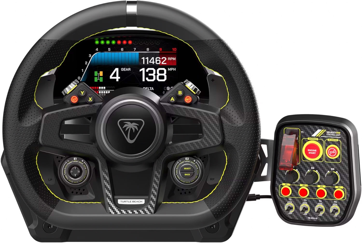 Turtle Beach - VelocityOne™ Race Wheel & Pedal System - Console Accessories by Turtle Beach The Chelsea Gamer