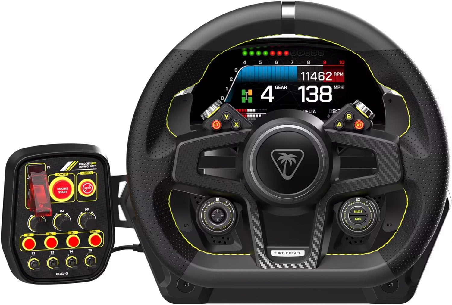 Turtle Beach - VelocityOne™ Race Wheel & Pedal System - Console Accessories by Turtle Beach The Chelsea Gamer