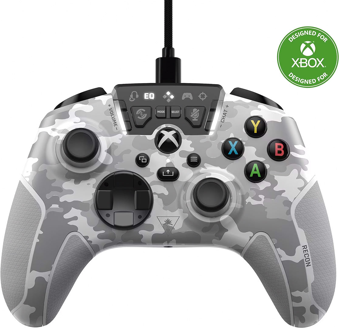 Turtle Beach Recon Wired Controller - Arctic Camo - Console Accessories by Turtle Beach The Chelsea Gamer