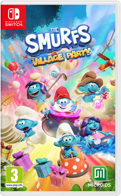 The Smurfs - Village Party - Nintendo Switch - Video Games by U&I The Chelsea Gamer