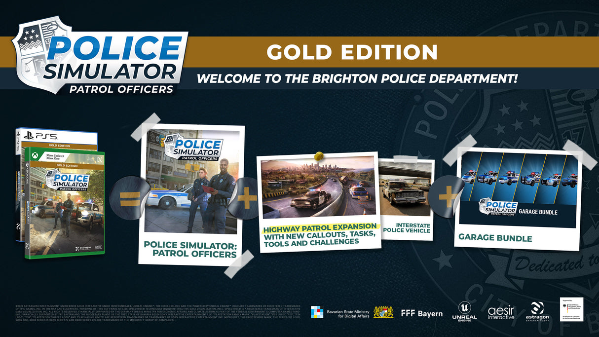 Police Simulator: Patrol Officers - Gold Edition - PlayStation 5 - Video Games by U&I The Chelsea Gamer