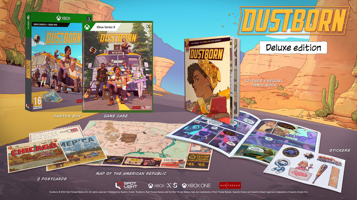 Dustborn Deluxe Edition - Xbox - Video Games by Quantic Dream The Chelsea Gamer