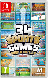 34 Sports Games - World Edition - Nintendo Switch - Video Games by Maximum Games Ltd (UK Stock Account) The Chelsea Gamer