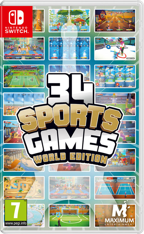 34 Sports Games - World Edition - Nintendo Switch - Video Games by Maximum Games Ltd (UK Stock Account) The Chelsea Gamer