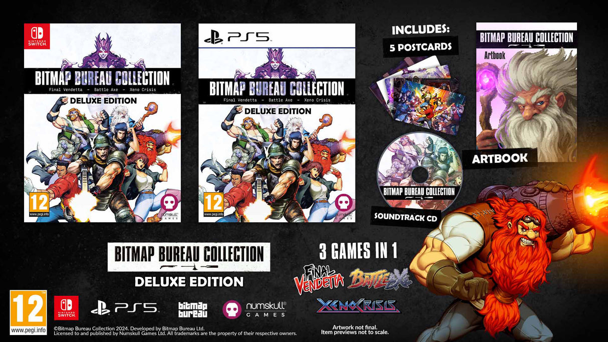 Bitmap Bureau Collection - Deluxe Edition - PlayStation 5 - Video Games by Numskull Games The Chelsea Gamer