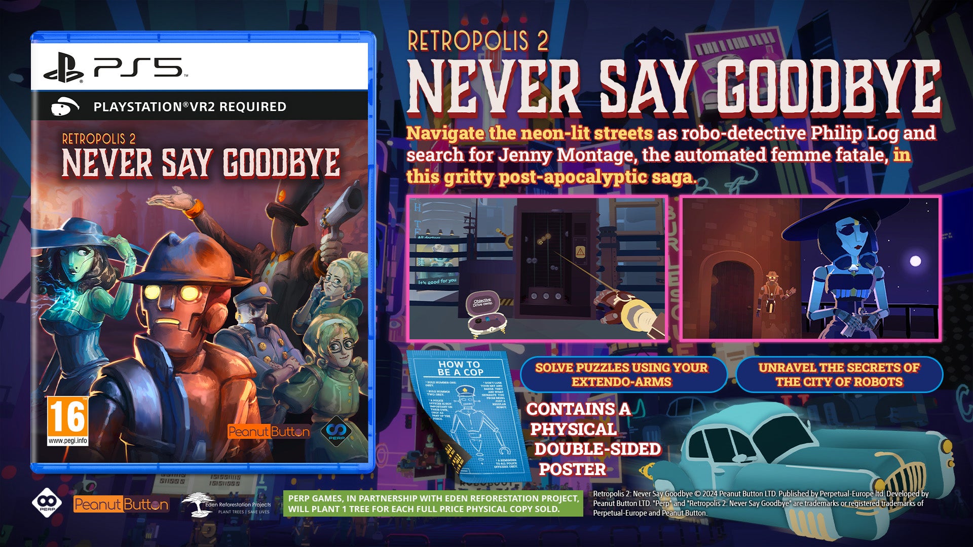 Retropolis 2: Never Say Goodbye - PlayStation VR2 - Video Games by Perpetual Europe The Chelsea Gamer
