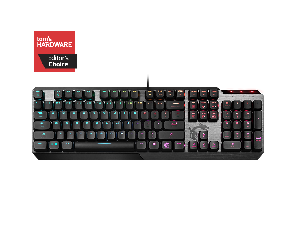 MSI Vigor GK50 Low Profile Keyboard - Keyboard by MSI The Chelsea Gamer