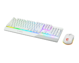 MSI Vigor GK30 Combo White - Keyboard and Mouse Set - Keyboard by MSI The Chelsea Gamer