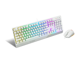 MSI Vigor GK30 Combo White - Keyboard and Mouse Set - Keyboard by MSI The Chelsea Gamer
