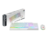 MSI Vigor GK30 Combo White - Keyboard and Mouse Set - Keyboard by MSI The Chelsea Gamer