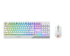MSI Vigor GK30 Combo White - Keyboard and Mouse Set - Keyboard by MSI The Chelsea Gamer