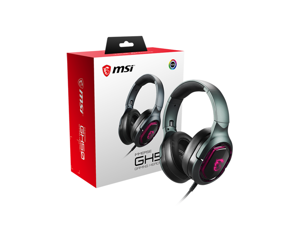 MSI Immerse GH50 Gaming Headset - Video Game Console Accessories by MSI The Chelsea Gamer