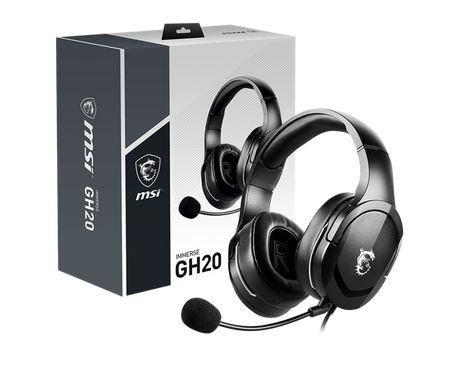 MSI Immerse GH20 Gaming Headset - Console Accessories by MSI The Chelsea Gamer