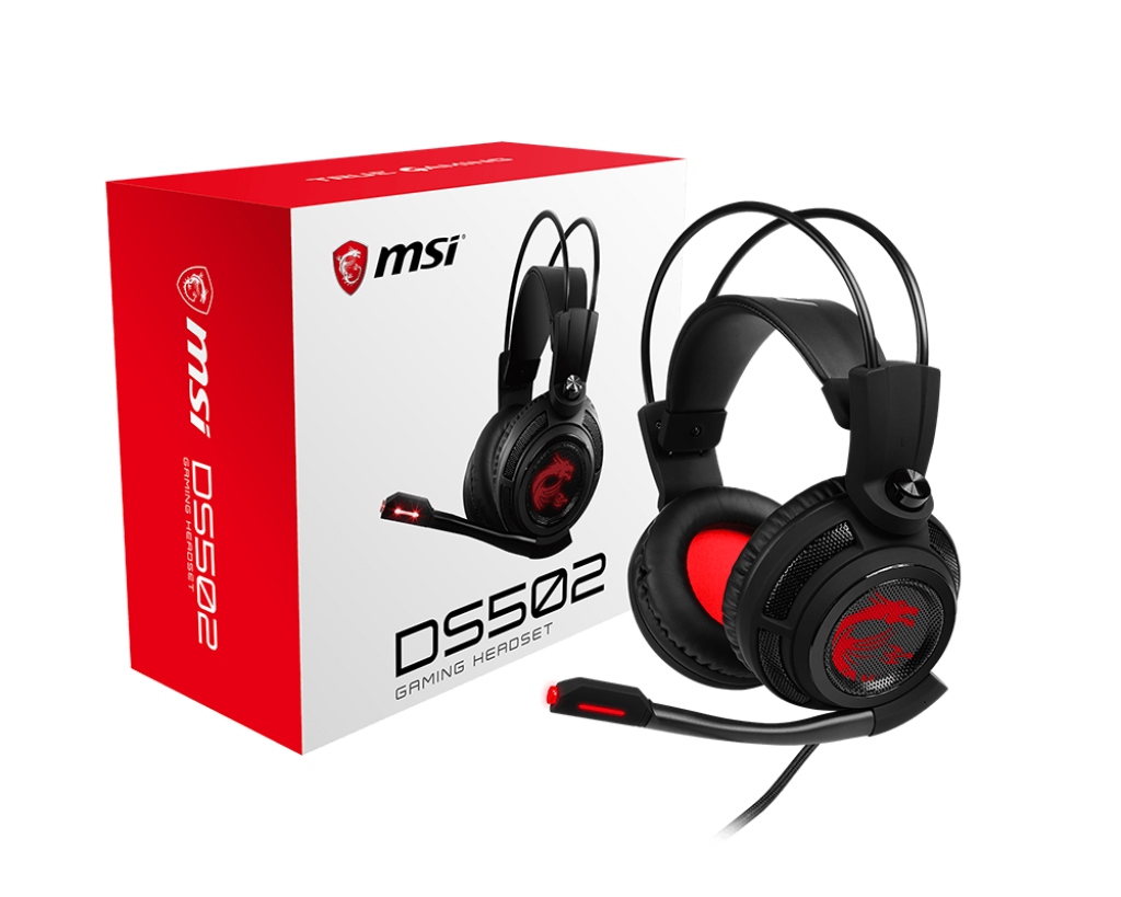 MSI DS502 Gaming Headset - Console Accessories by MSI The Chelsea Gamer