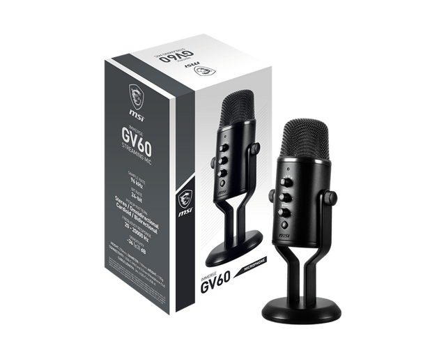 MSI Immerse GV60 Streaming Mic - Console Accessories by MSI The Chelsea Gamer