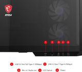 MSI MAG Pano M100R PZ Black - Micro Tower PC Case - Core Components by MSI The Chelsea Gamer