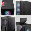 MSI MAG Force 320R Airflow - Mid-Tower PC Case - Core Components by MSI The Chelsea Gamer