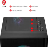 MSI MAG Force 320R Airflow - Mid-Tower PC Case - Core Components by MSI The Chelsea Gamer