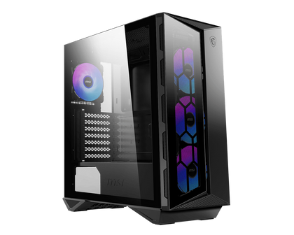 MSI - MPG Gungnir 110R Black - Mid-Tower PC Case - Core Components by MSI The Chelsea Gamer
