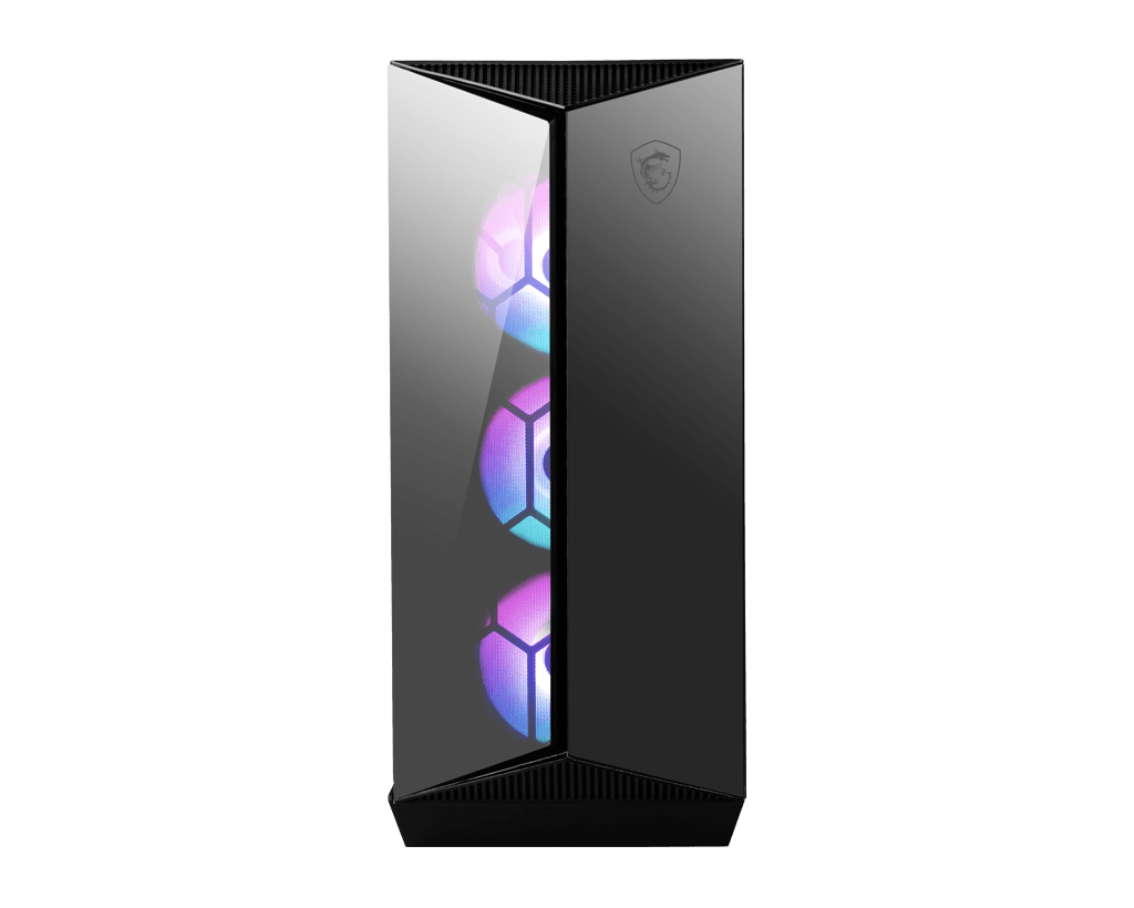 MSI - MPG Gungnir 110R Black - Mid-Tower PC Case - Core Components by MSI The Chelsea Gamer