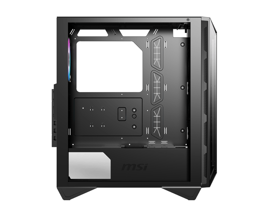 MSI - MPG Gungnir 110R Black - Mid-Tower PC Case - Core Components by MSI The Chelsea Gamer