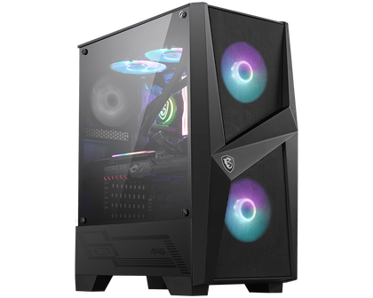 MSI MAG FORGE 100R - Mid Tower PC Case - Core Components by MSI The Chelsea Gamer