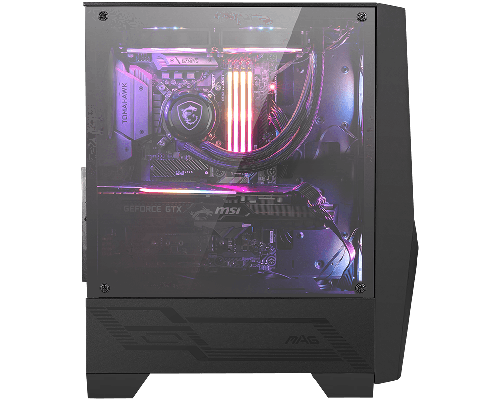 MSI MAG FORGE 100R - Mid Tower PC Case - Core Components by MSI The Chelsea Gamer