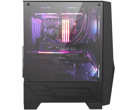 MSI MAG FORGE 100R - Mid Tower PC Case - Core Components by MSI The Chelsea Gamer