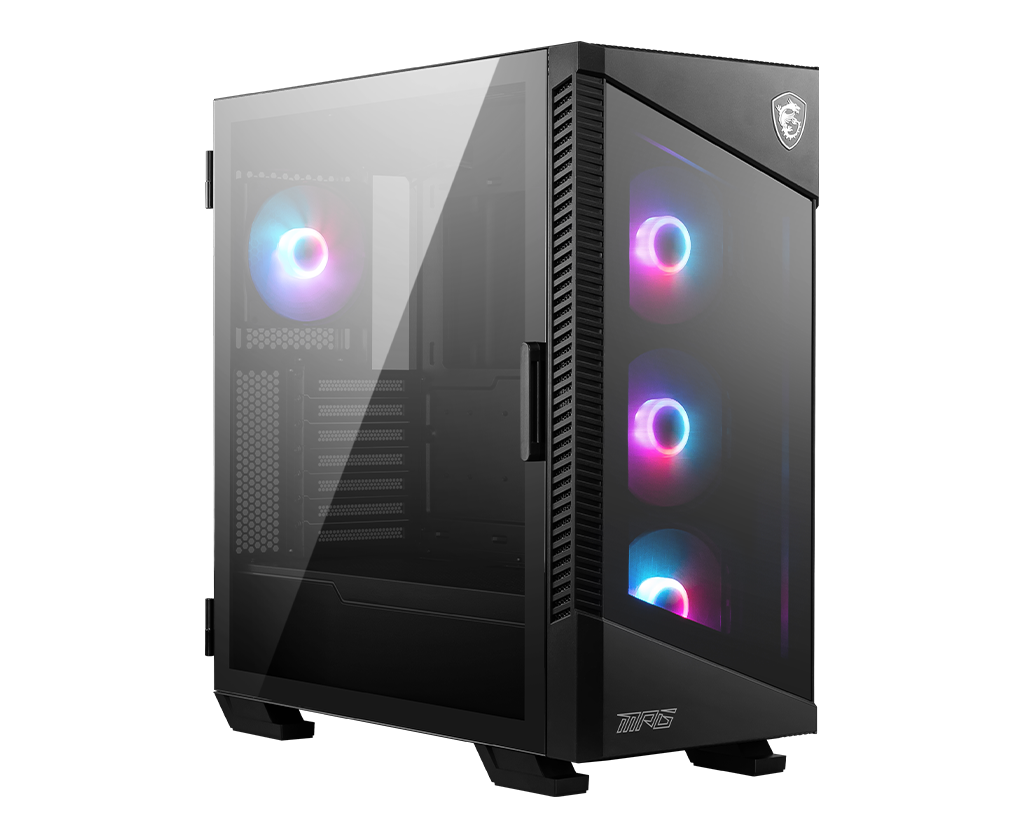 MSI MPG Velox 100R - Mid Tower PC Case - Core Components by MSI The Chelsea Gamer