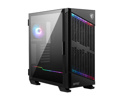 MSI MPG Velox 100P Airflow - Mid Tower PC Case - Core Components by MSI The Chelsea Gamer