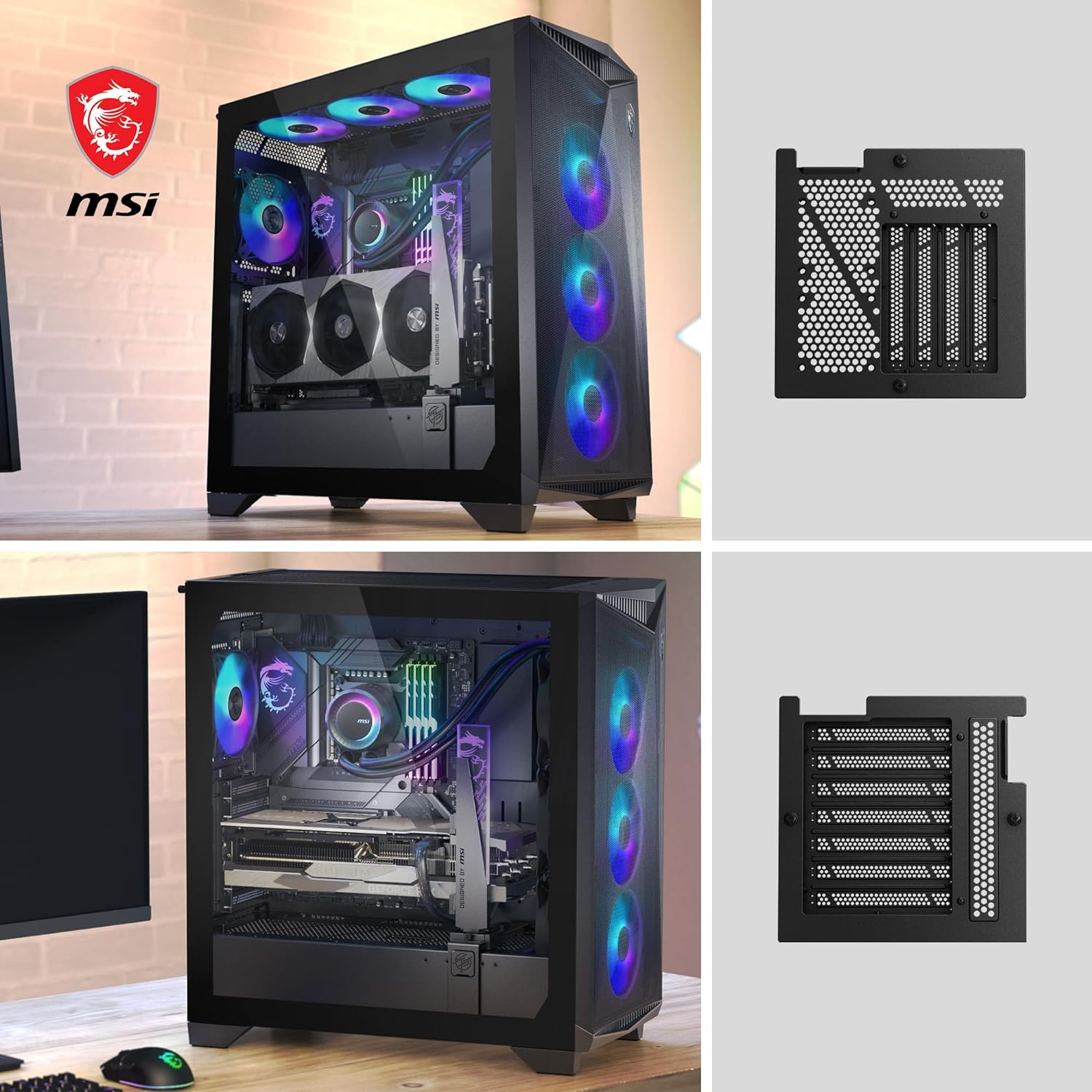MSI MPG Gungnir 300R Airflow - Mid Tower PC Case - Core Components by MSI The Chelsea Gamer