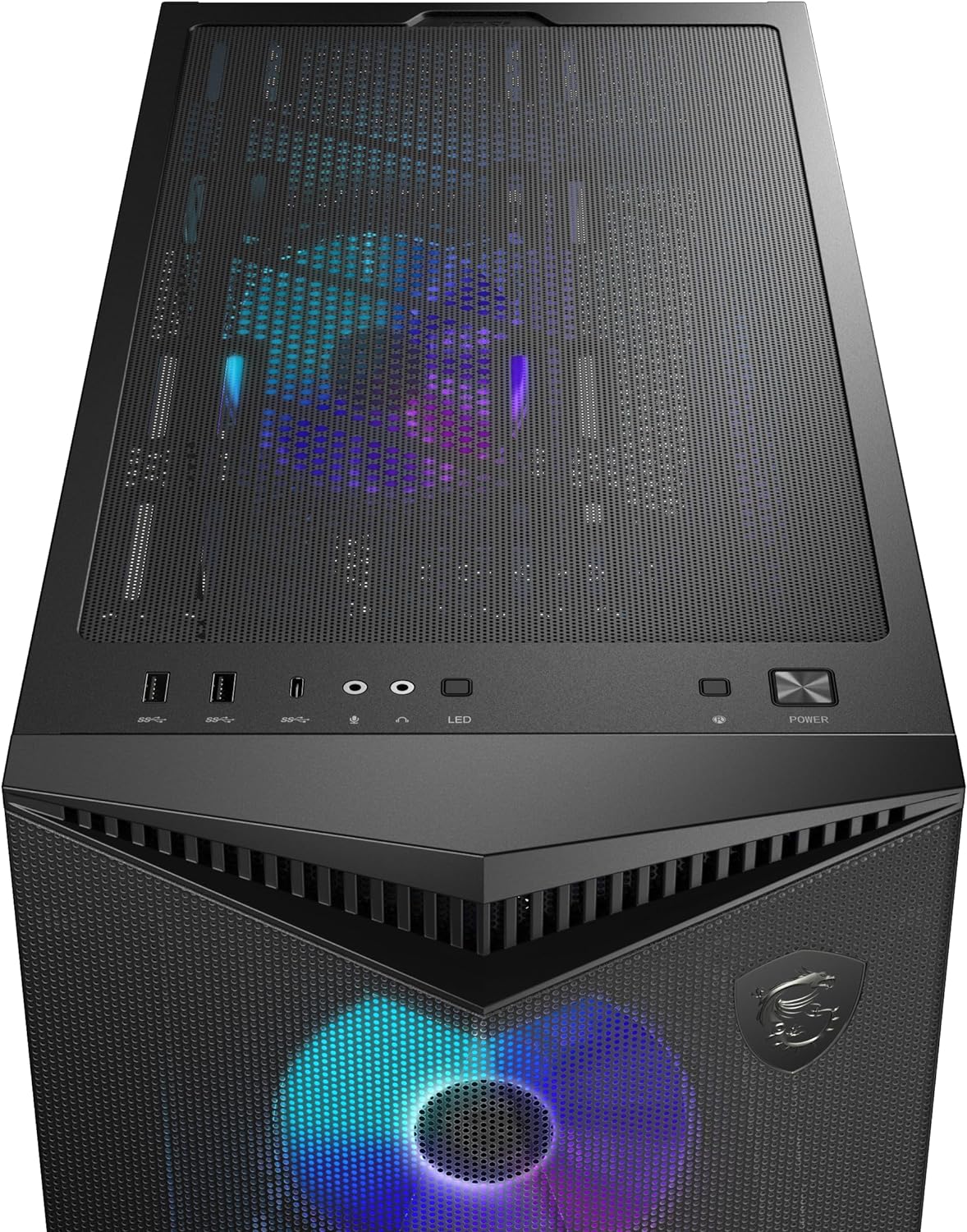 MSI MPG Gungnir 300R Airflow - Mid Tower PC Case - Core Components by MSI The Chelsea Gamer